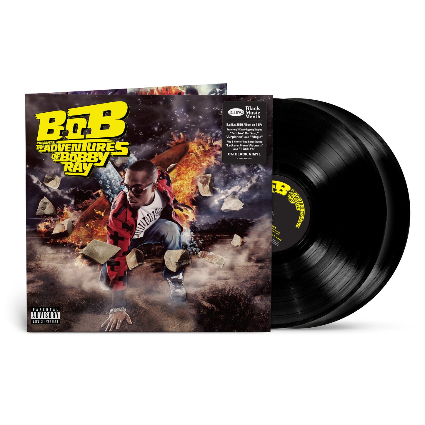 B.o.B "B.o.B Presents: The Adventures of Bobby Ray" 2xLP