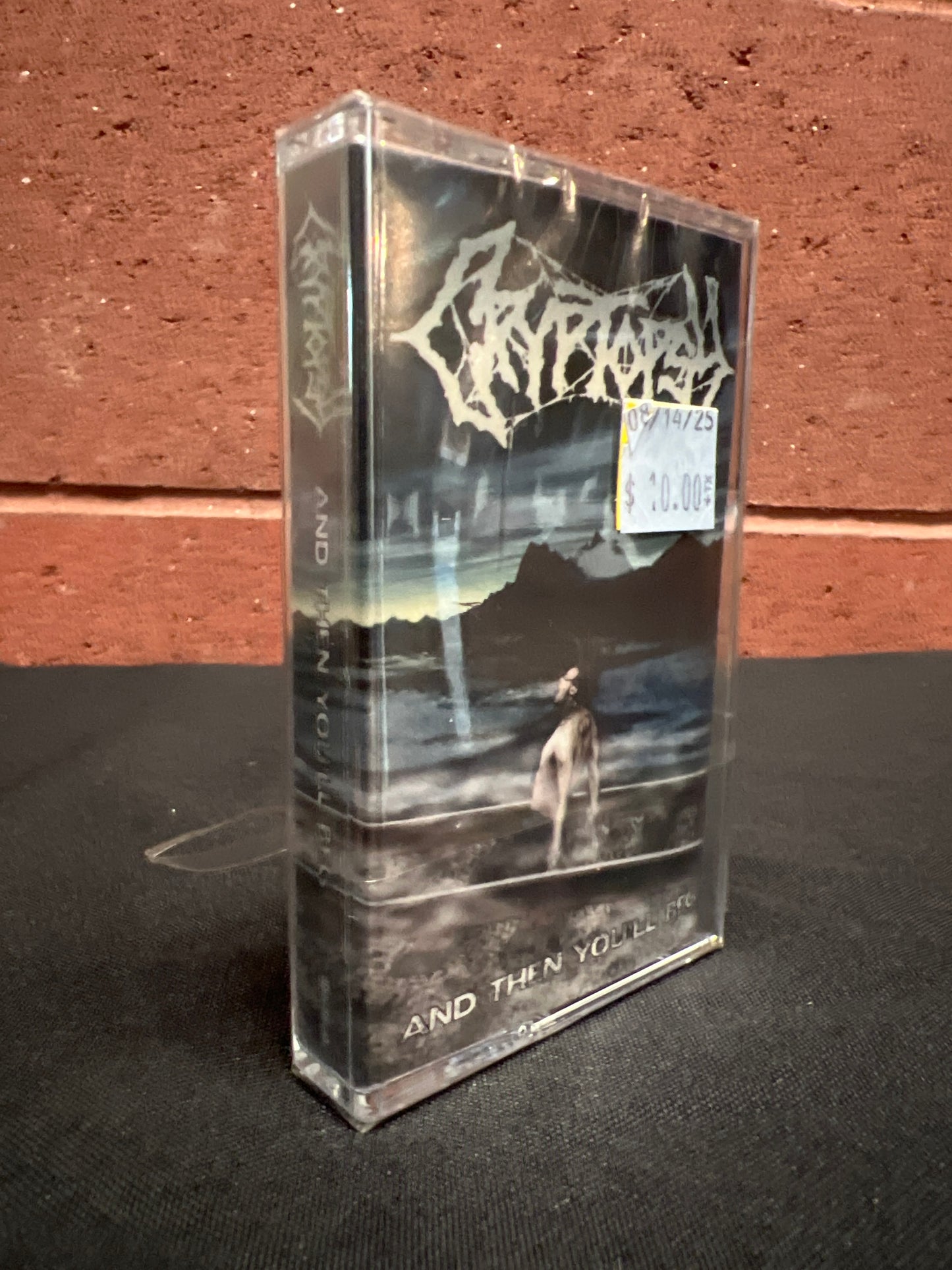 Used Cassette: Cryptopsy "And Then You'll Beg" Tape