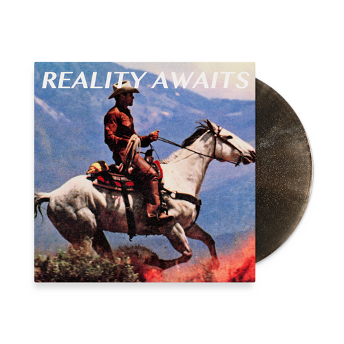 The Strokes "Reality Awaits" LP (Indie Exclusive Black Ice Glitter Vinyl)