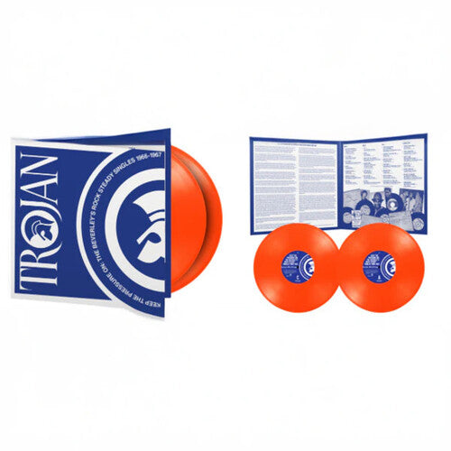 PRE-ORDER: V/A "Keep The Pressure On: The Beverley's Rock Steady Singles 1966-1967" 2xLP (180g Orange Vinyl, Import)