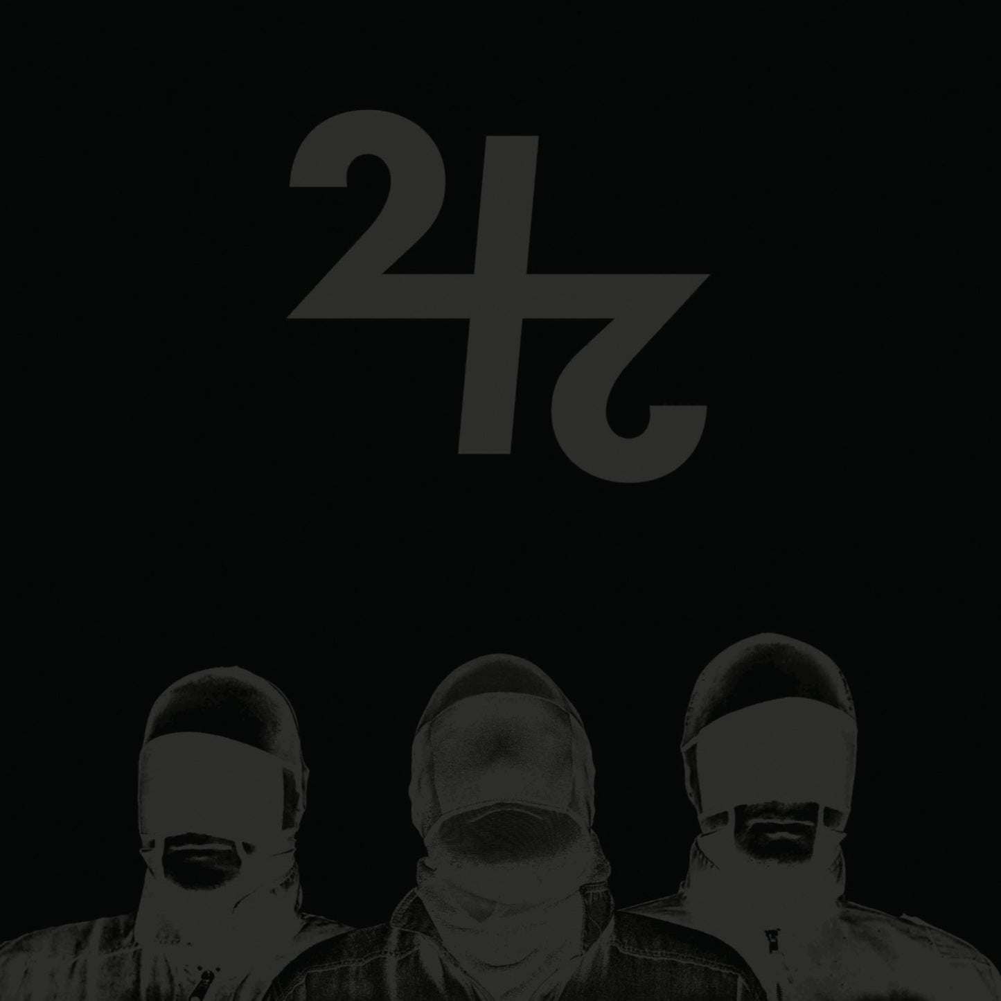 PRE-ORDER: Front 242 "Black Out" LP (Solid Silver Vinyl)
