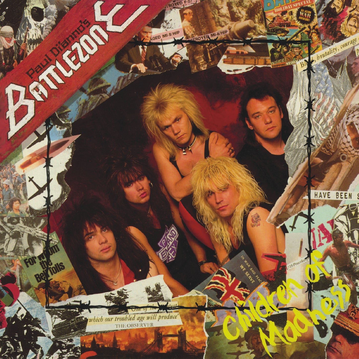 PRE-ORDER: Paul Di'Anno's Battlezone "Children of Madness" LP