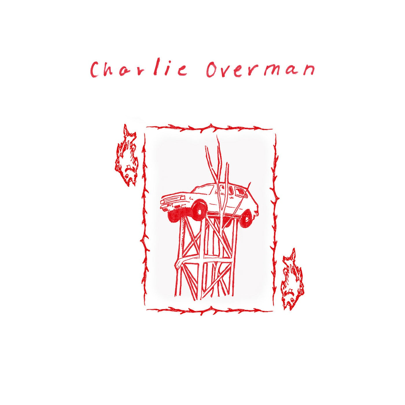 Charlie Overman "S/T" LP (Translucent Red Vinyl)