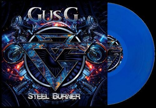 PRE-ORDER: Gus G. "Steel Burner" LP (Blue Vinyl)
