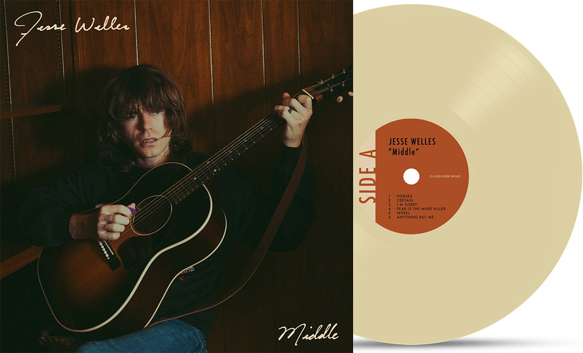 PRE-ORDER: Jesse Welles "Middle" LP (Indie Exclusive Bone White Vinyl)
