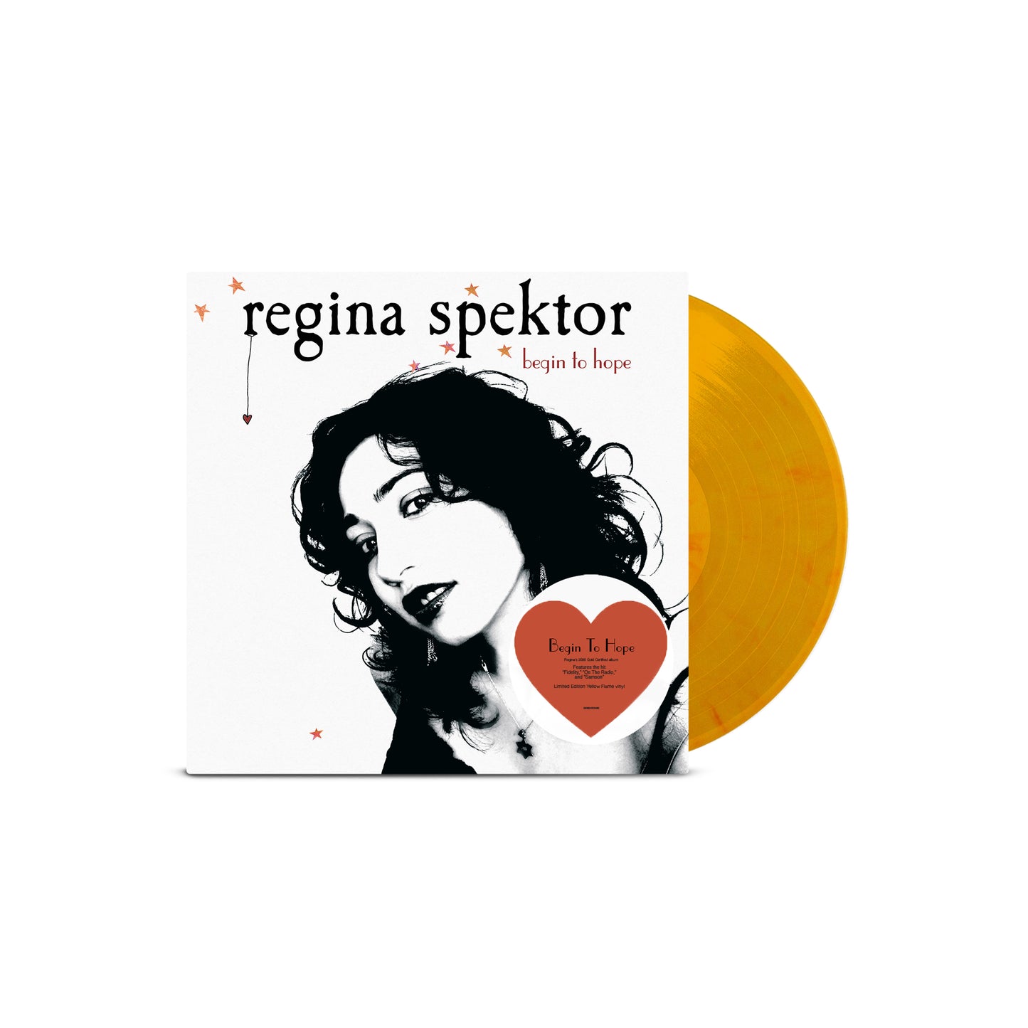 Regina Spektor "Begin to Hope" LP (Yellow Flame Vinyl)