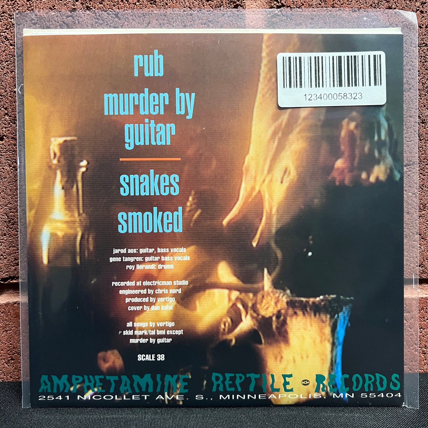 Used Vinyl: Vertigo "Rub" 7" (Translucent yellow vinyl)