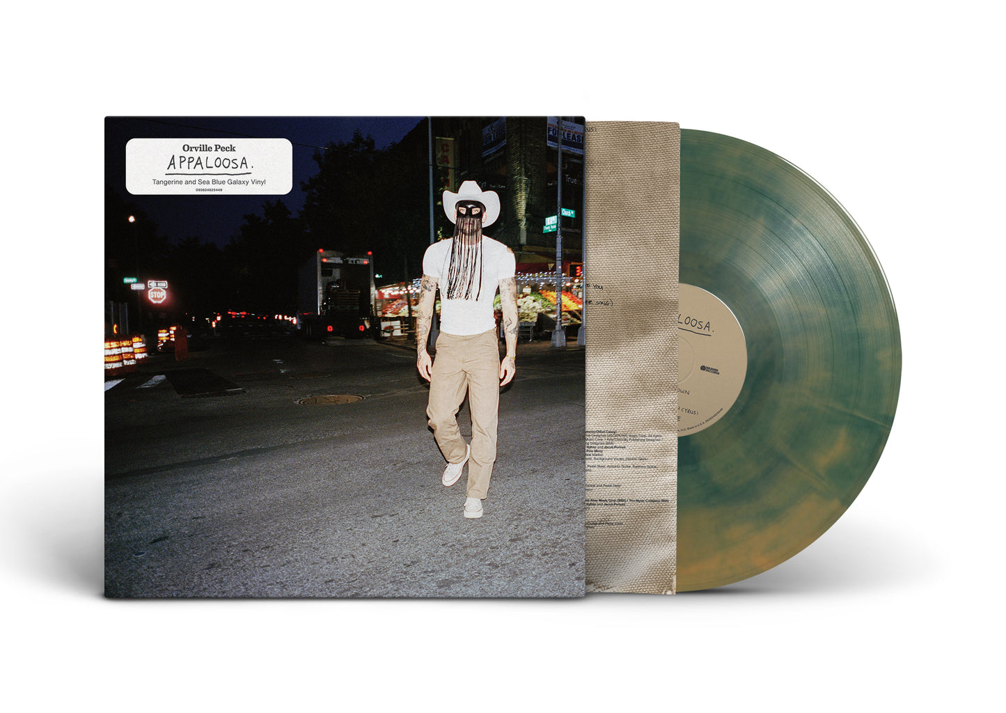 Orville Peck "Appaloosa" LP (Tangerine & Sea Blue Galaxy Vinyl)