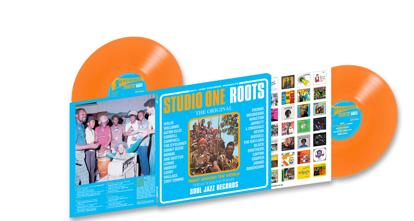 PRE-ORDER: Soul Jazz Records presents "STUDIO ONE ROOTS" 2xLP (Orange Vinyl)