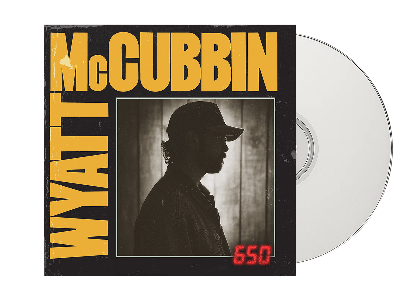 EMABRGO 8/21 PRE-ORDER: Wyatt McCubbin "650" CD (Signed Art Card)