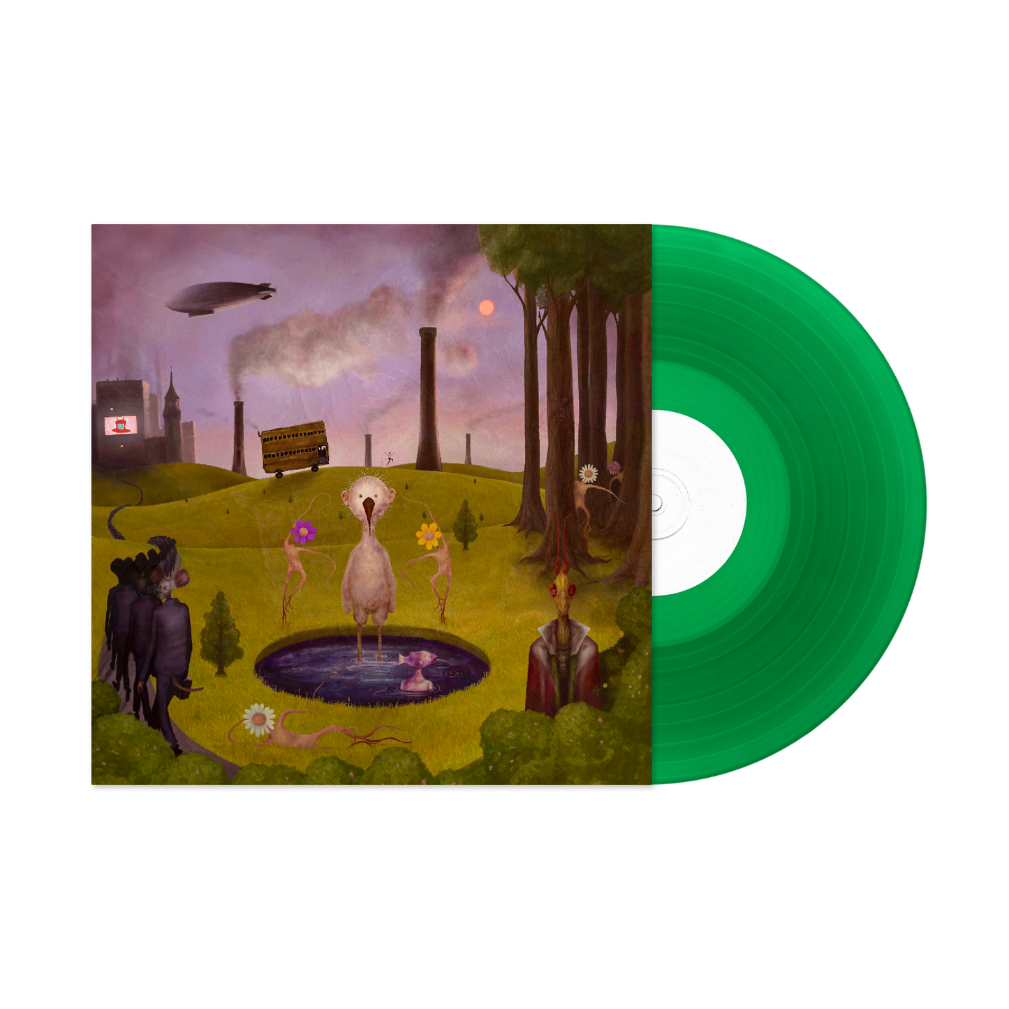 PRE-ORDER: Lowertown "Ugly Duckling Union" LP (Emerald Green Vinyl)