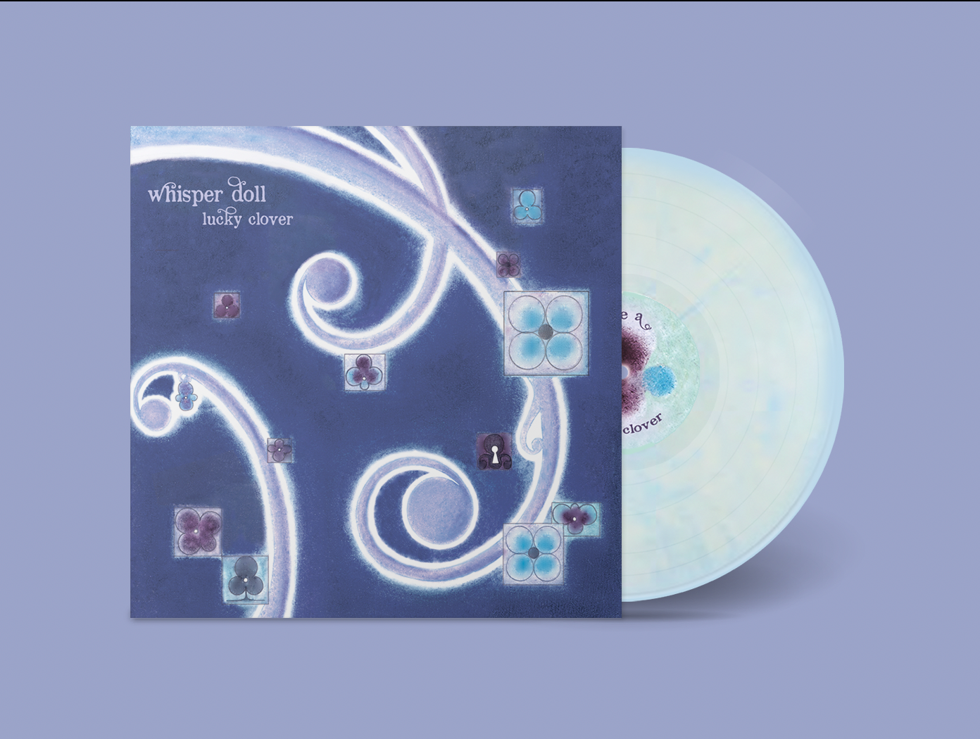 PRE-ORDER: Whisper Doll "Lucky Clover" LP ("Blueberry Cream" Color Vinyl)