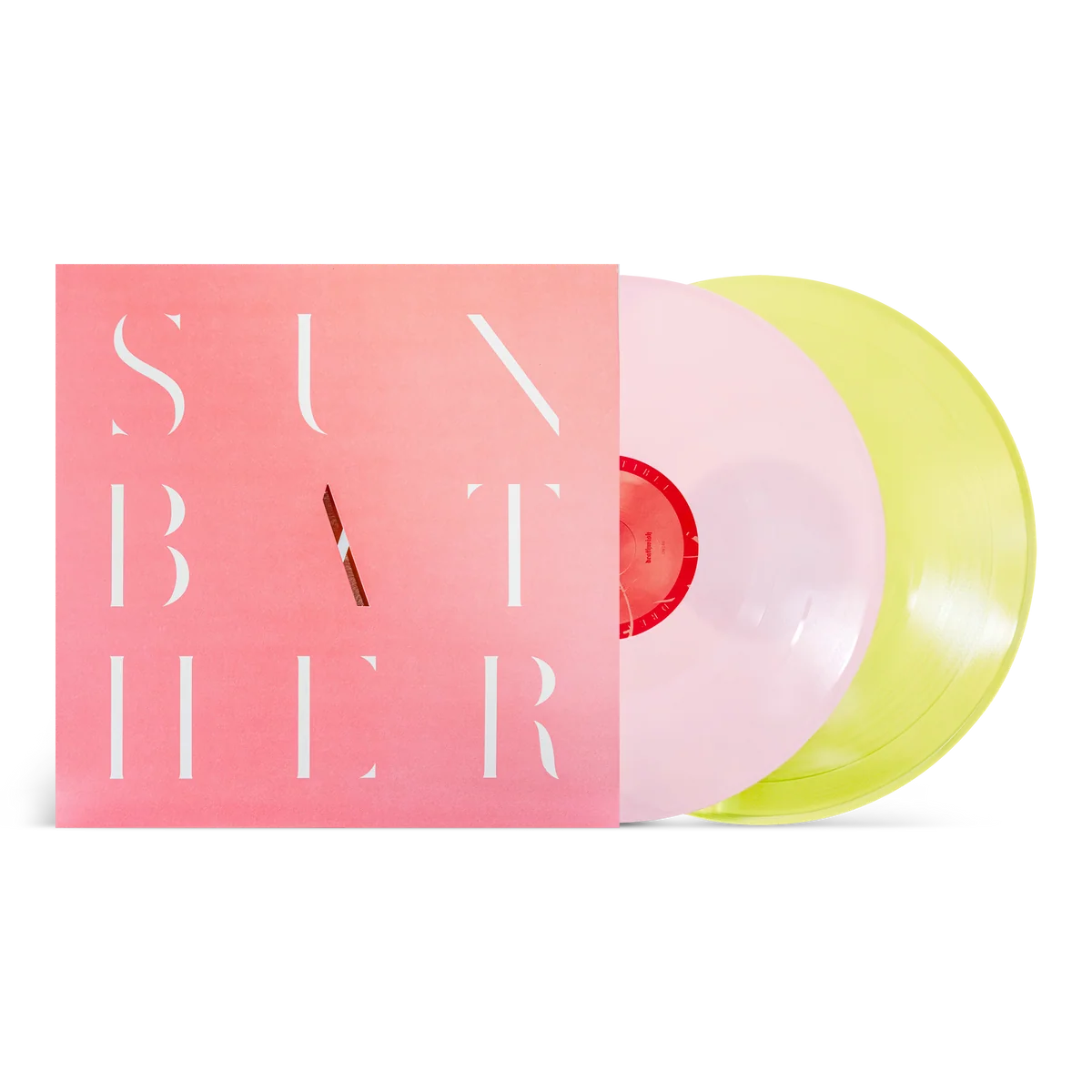 Deafheaven "Sunbather" 2xLP (A/B Baby Pink C/D Piss Yellow Color Vinyl)