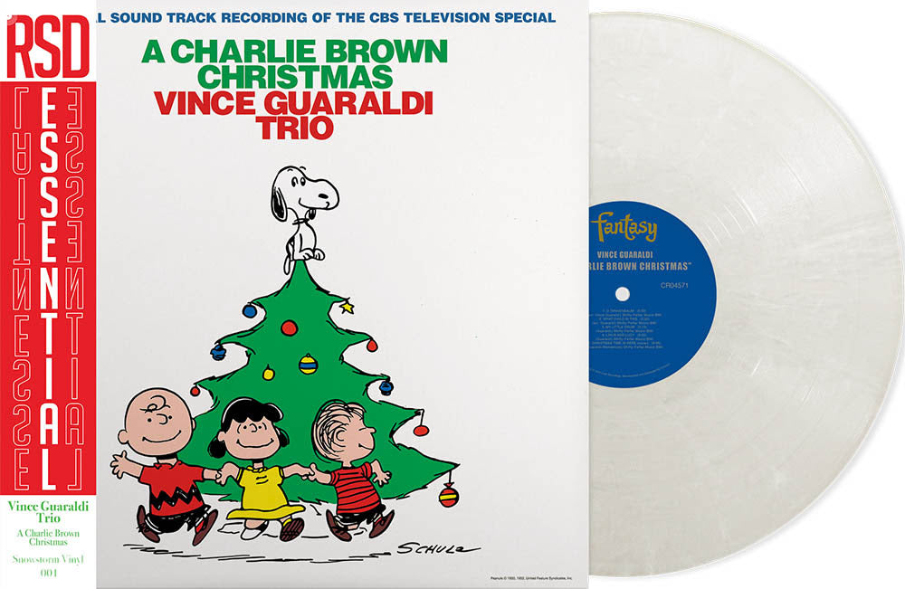 PRE-ORDER: Vince Guaraldi Trio "A Charlie Brown Christmas" LP (Snowstorm Vinyl)