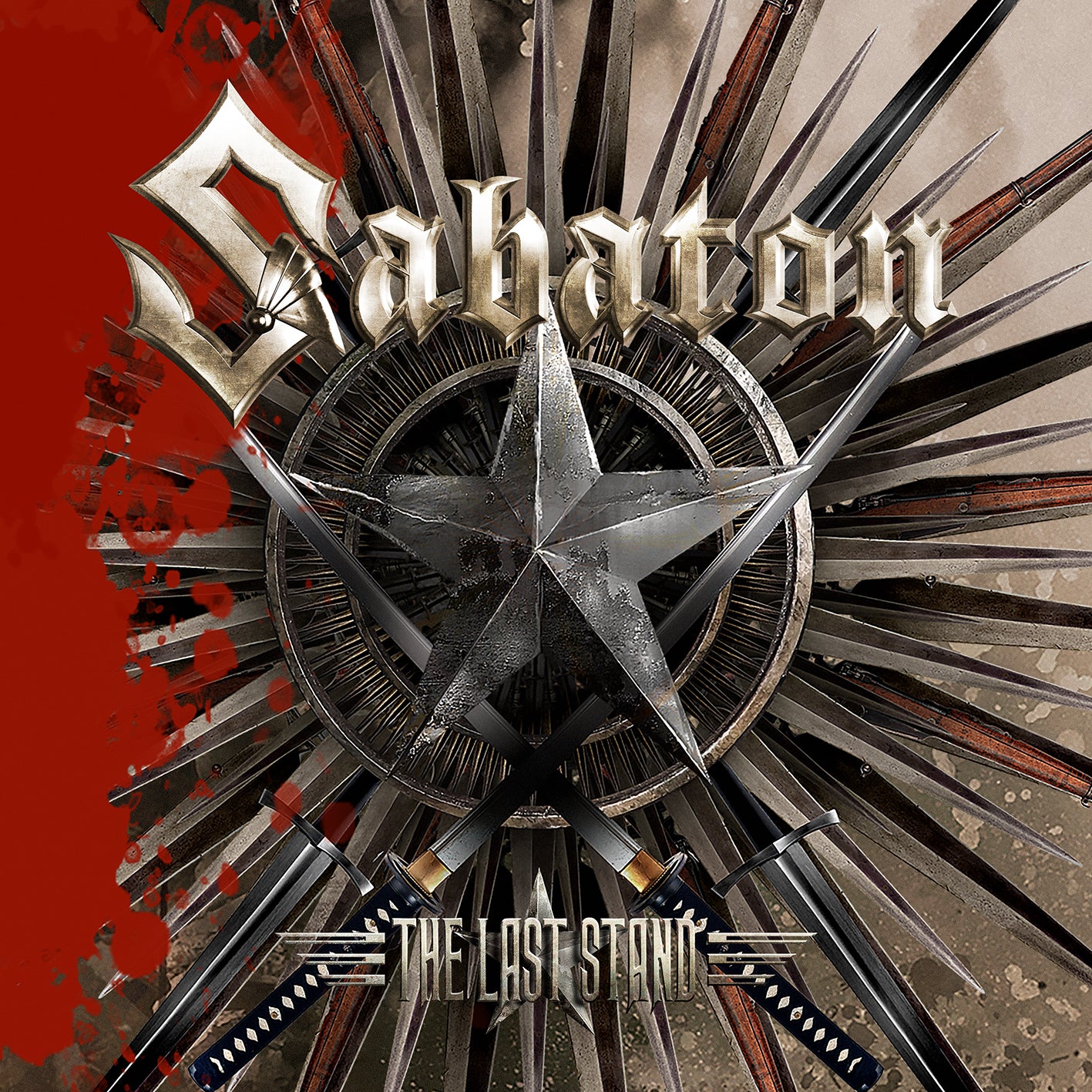 PRE-ORDER: Sabaton "The Last Stand (10th Anniversary Edition)" 2xLP (Bloodstone Marbled + Spartan Sunset Splatter Vinyl)