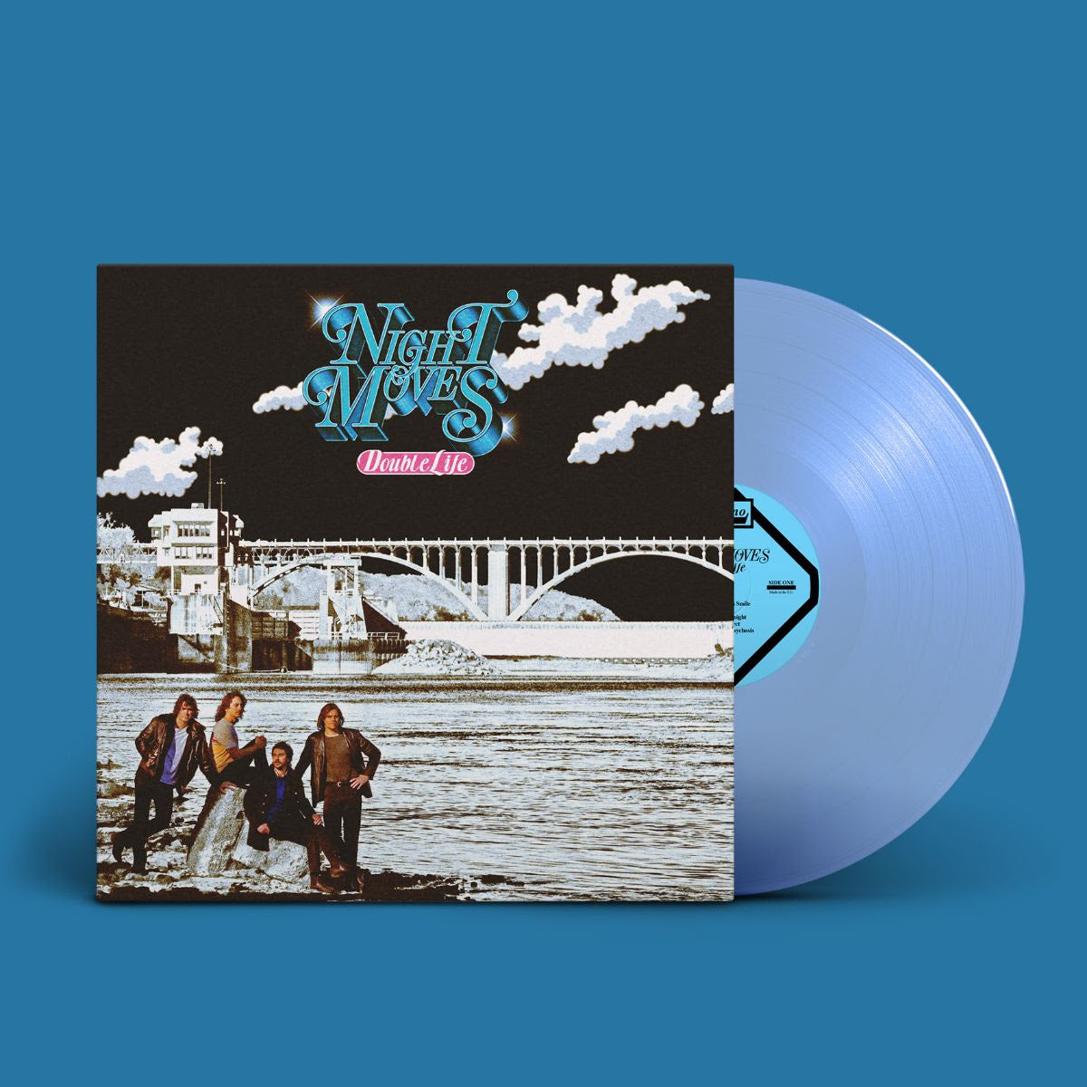 Night Moves "Double Life" LP (Limited Edition Curacao Blue Vinyl)