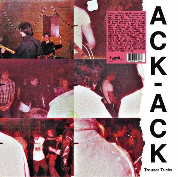RSD 2025: Ack Ack "Trouser Tricks" LP (Red Vinyl)