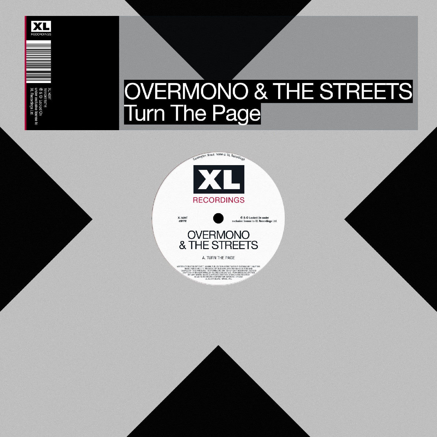 PRE-ORDER: Overmono & The Streets "Turn The Page" 12"