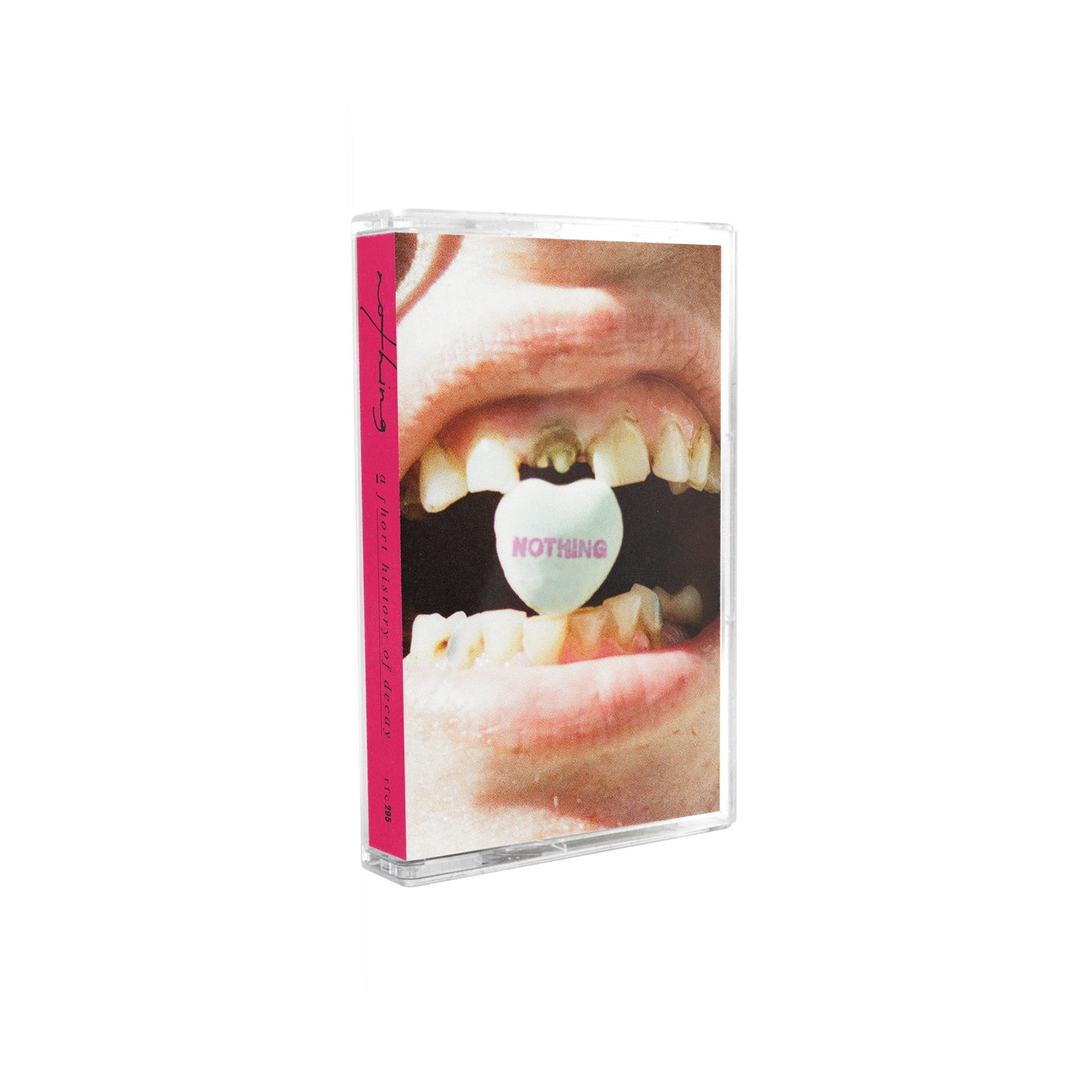 PRE-ORDER: Nothing "a short history of decay" Cassette (Green Tint Body)