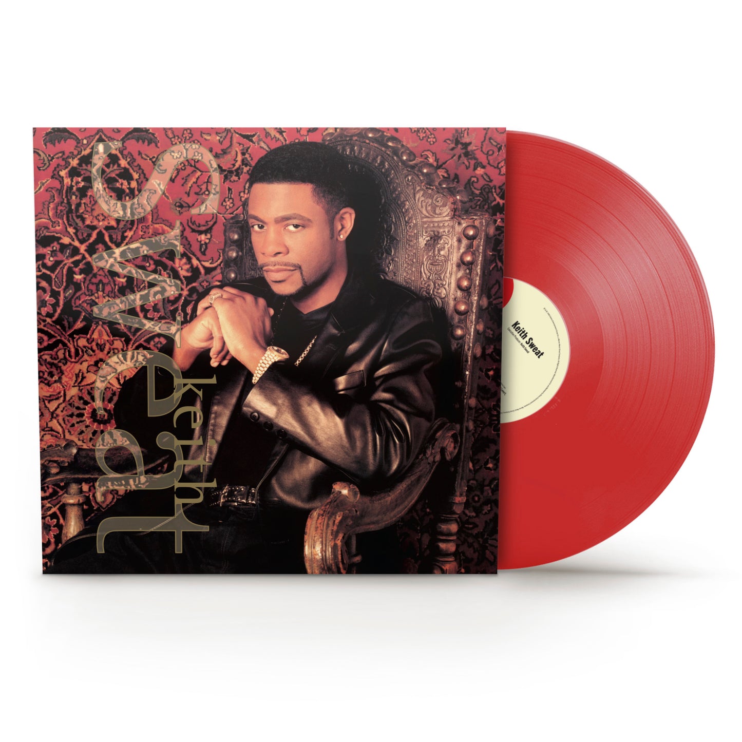 Keith Sweat "S/T (Elektra 75)" LP (Exclusive Translucent Red Vinyl)
