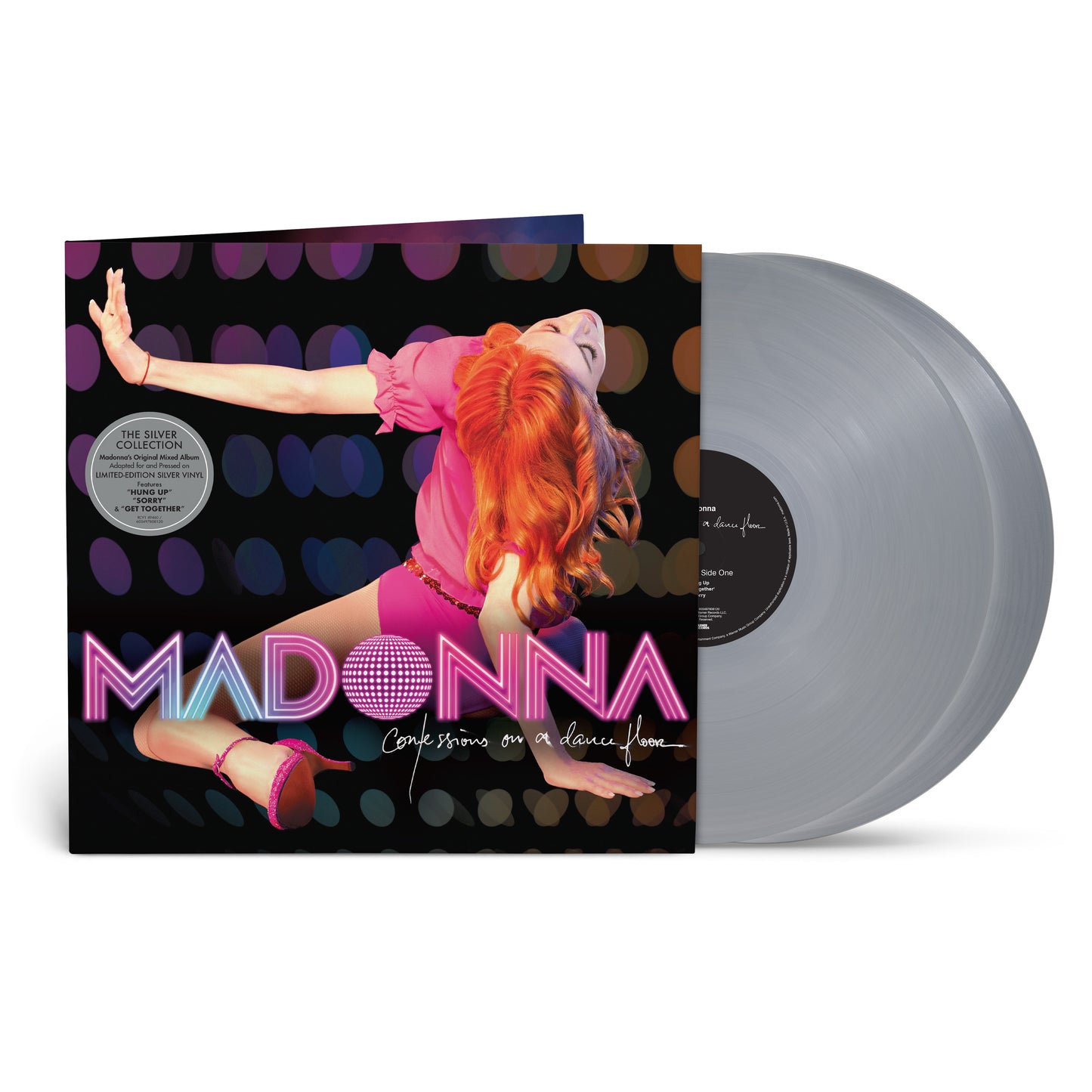 PRE-ORDER: Madonna "Confessions On A Dance Floor (The Silver Collection)" 2xLP (Silver Vinyl)