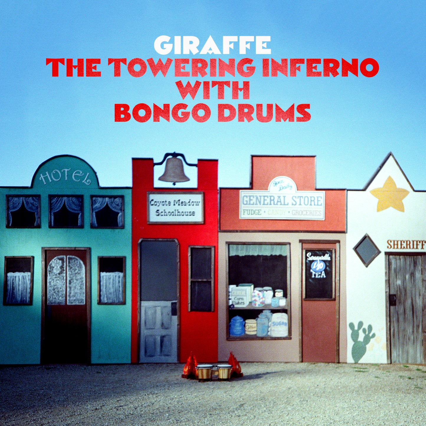 PRE-ORDER: Giraffe "The Towering Inferno With Bongo Drums" LP (Transparent Red Vinyl)