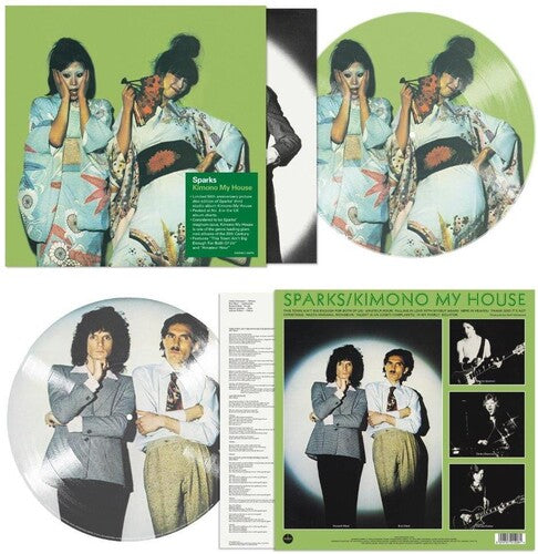 Sparks "Kimono My House (50th Anniversary)" LP (Imported Picture Disc)