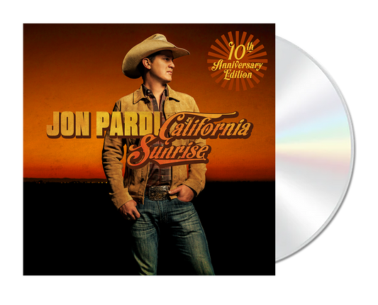 EMABRGO 5/1 PRE-ORDER: Jon Pardi "California Sunrise (10th Anniversary Edition)" CD
