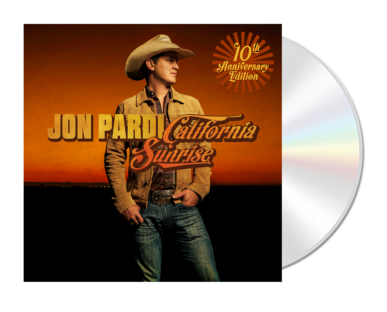 PRE-ORDER: Jon Pardi "California Sunrise (10th Anniversary Edition)" CD