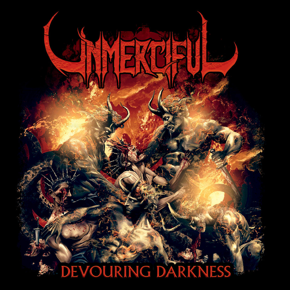 Unmerciful "Devouring Darkness" LP (Random Eco-Mix Vinyl)