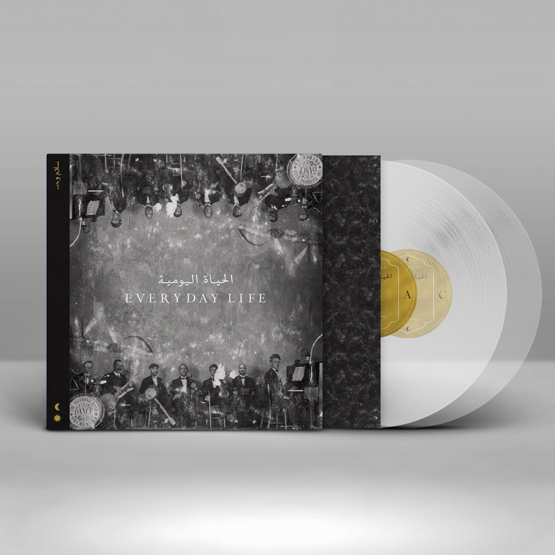 Coldplay "Everyday Life" 2xLP (EcoRecord Clear Vinyl)