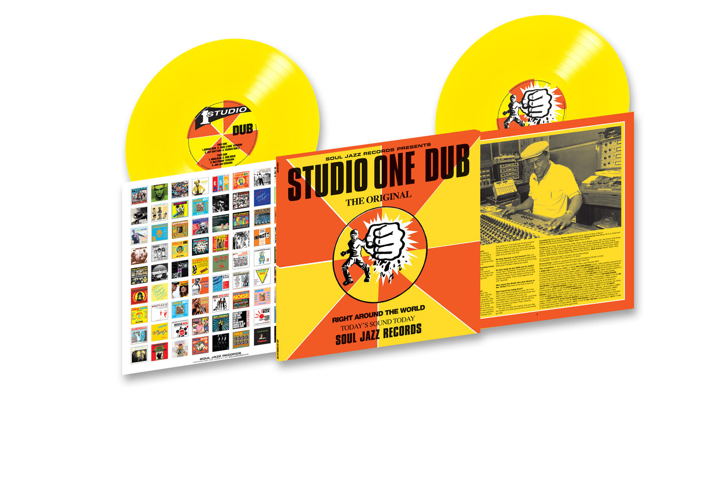 PRE-ORDER: Soul Jazz Records presents "STUDIO ONE DUB" 2xLP (Yellow Vinyl)