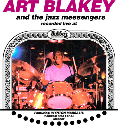 Art Blakey and The Jazz Messengers "Live At Bubba's 1980" LP (Clear Violet Vinyl)
