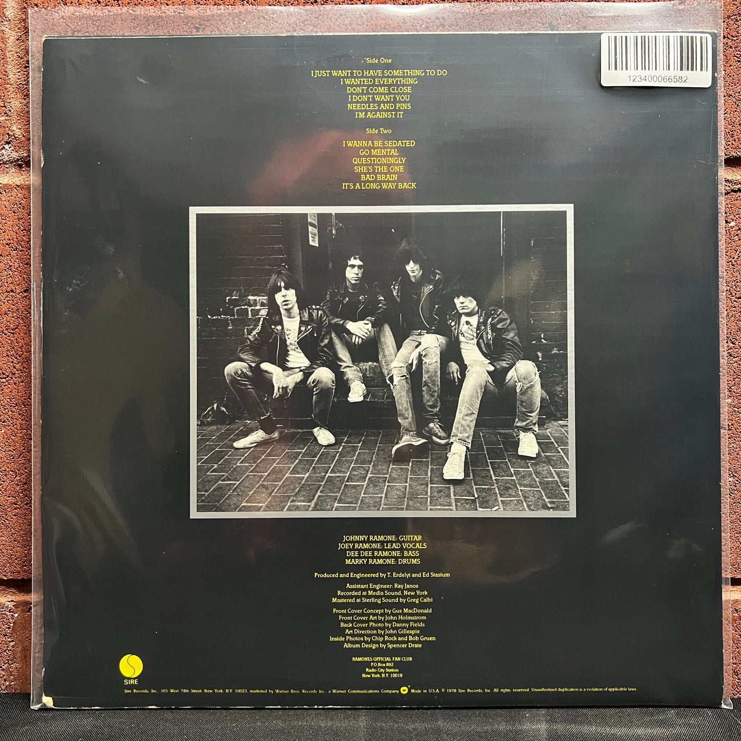 Used Vinyl: Ramones "Road To Ruin" LP (1983 Press)