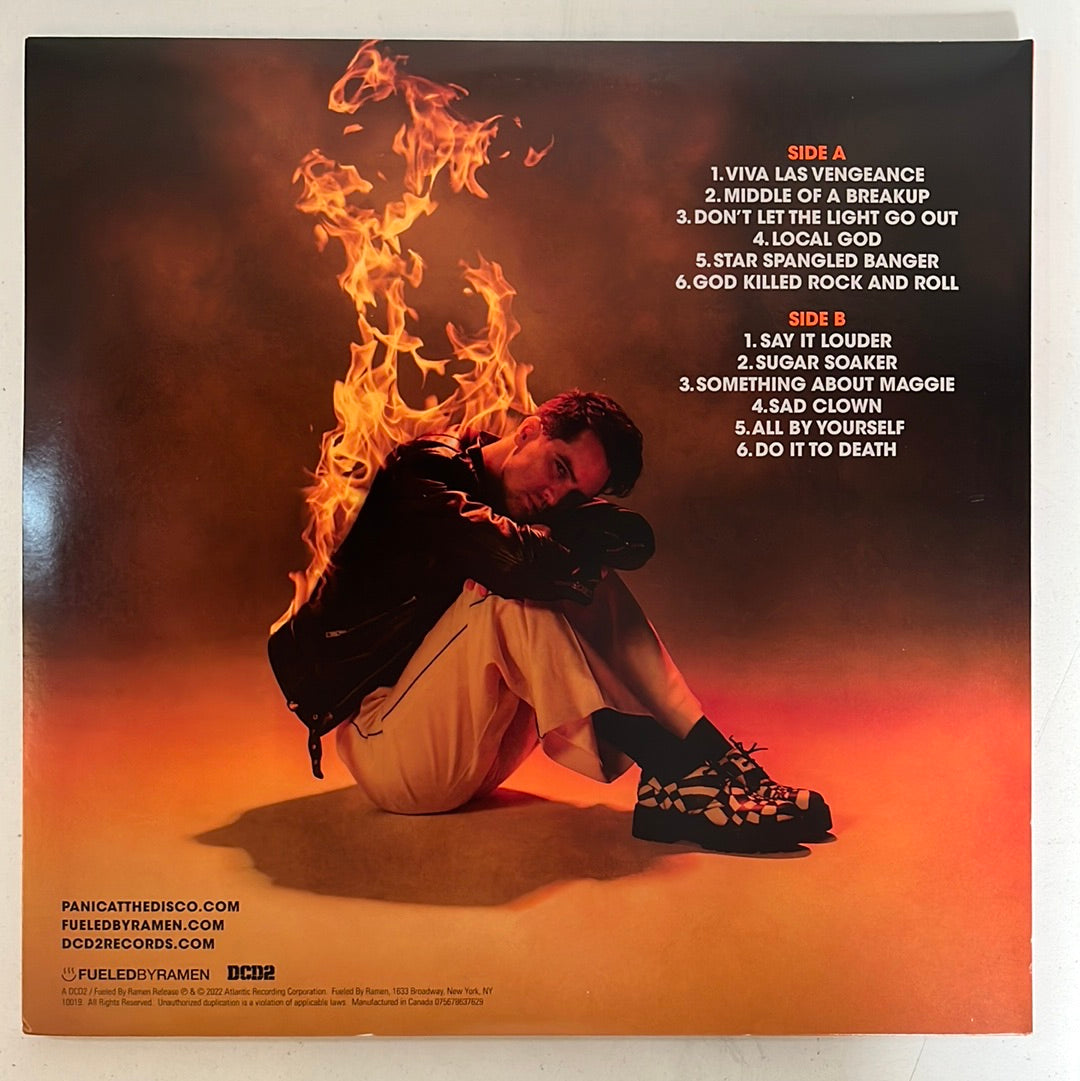 USED VINYL: Panic! At The Disco “Viva Las Vengeance” LP (Coral Vinyl)