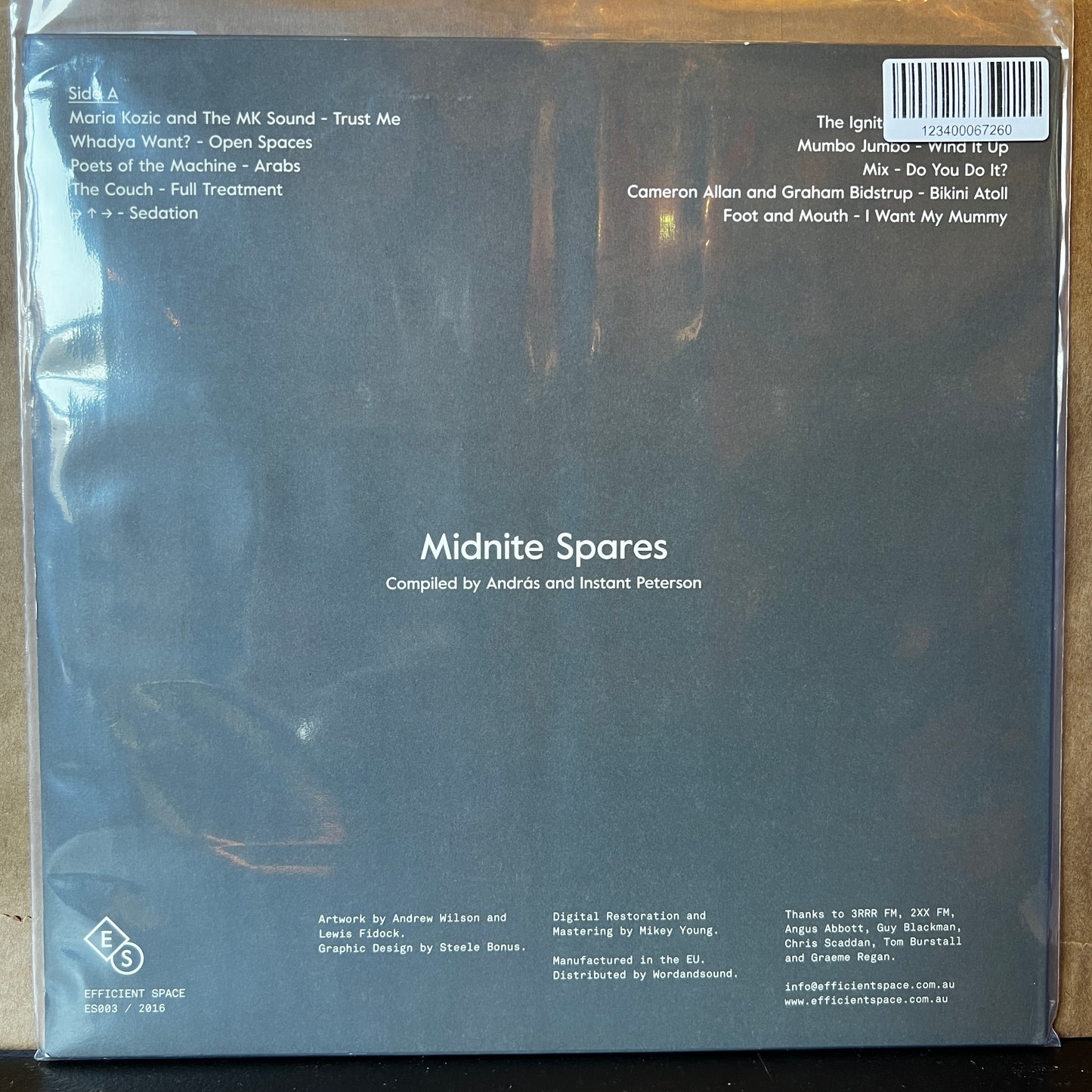Used Vinyl: V/A - "Midnite Spares" LP (2016 Press)