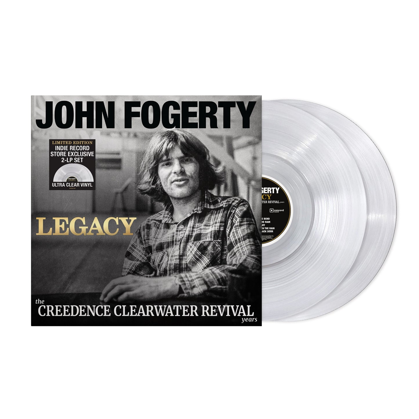 John Fogerty "Legacy: the Creedence Clearwater Revival years" 2xLP (Indie Exclusive Ultra Clear Vinyl)