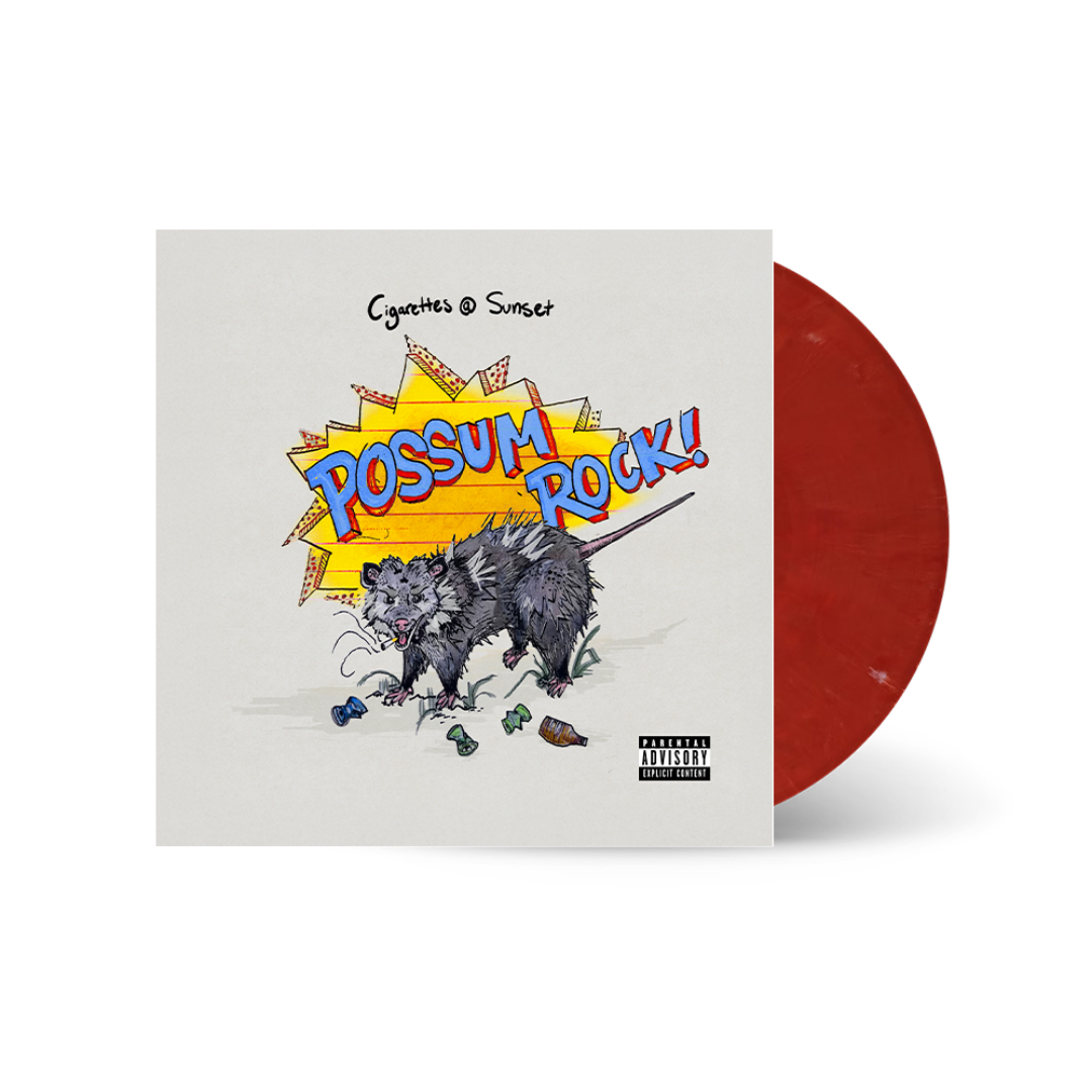 PRE-ORDER: Cigarettes @ Sunset "Possum Rock" LP (Red Vinyl)