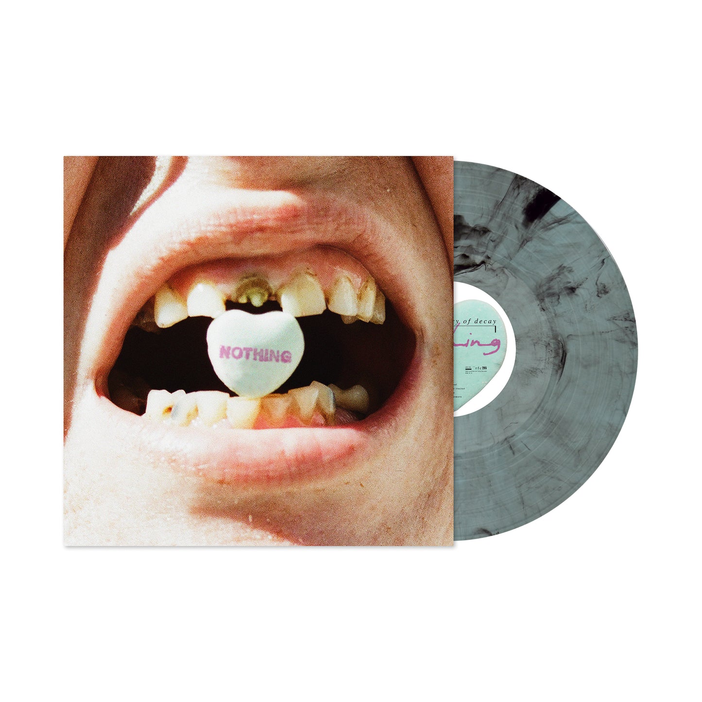 PRE-ORDER: Nothing "a short history of decay" LP ("X-Ray Smoke" Grey Vinyl)