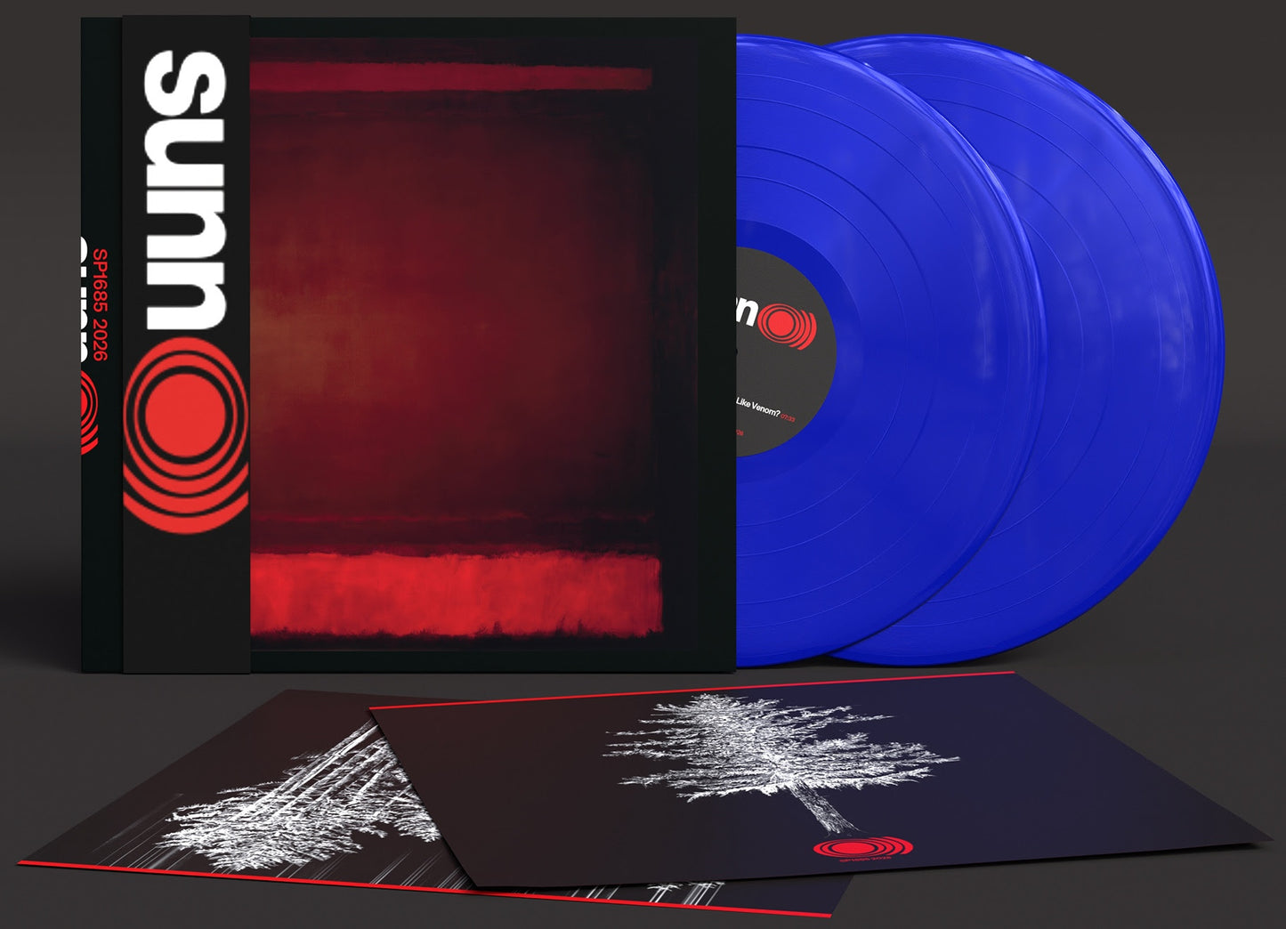 SUNN O))) "S/T" 2xLP (Loser Edition Opaque Blue Vinyl)