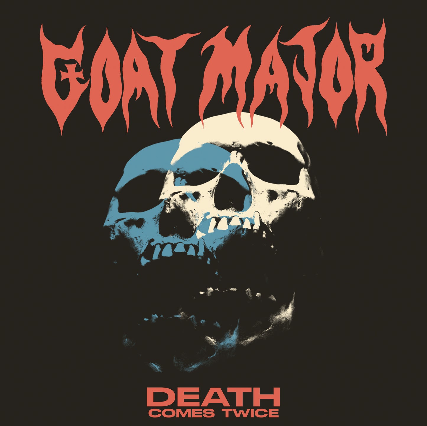 PRE-ORDER: Goat Major "Death Comes Twice" LP (Bone White Vinyl)