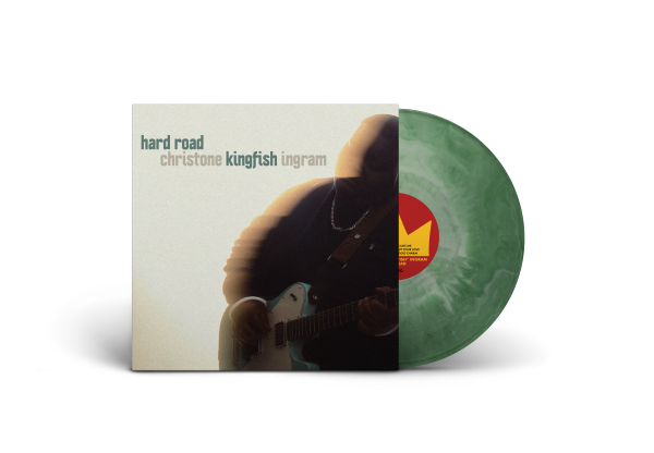 Christone “Kingfish” Ingram "Hard Road" LP (Green/White Splash Vinyl)