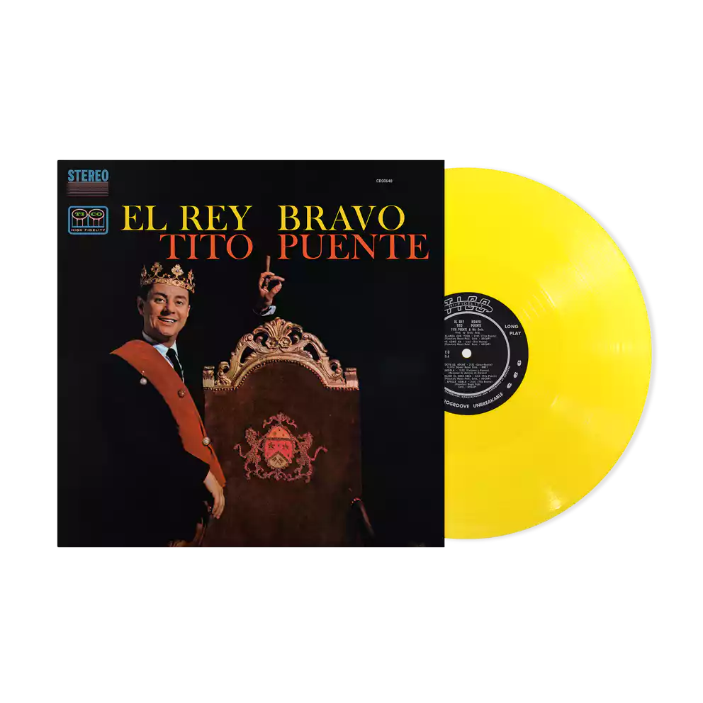 Tito Puente "El Rey Bravo" LP (Canary Yellow Vinyl)