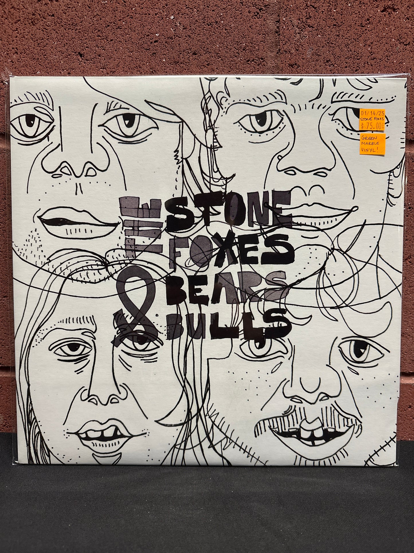 Used Vinyl: The Stone Foxes "Bears & Bulls" LP (Green Marble Vinyl)