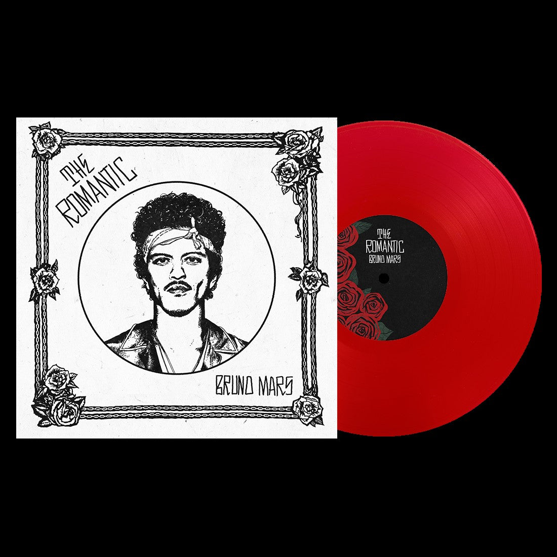 Bruno Mars "The Romantic" LP (Indie Excluisve Translucent Red Vinyl)