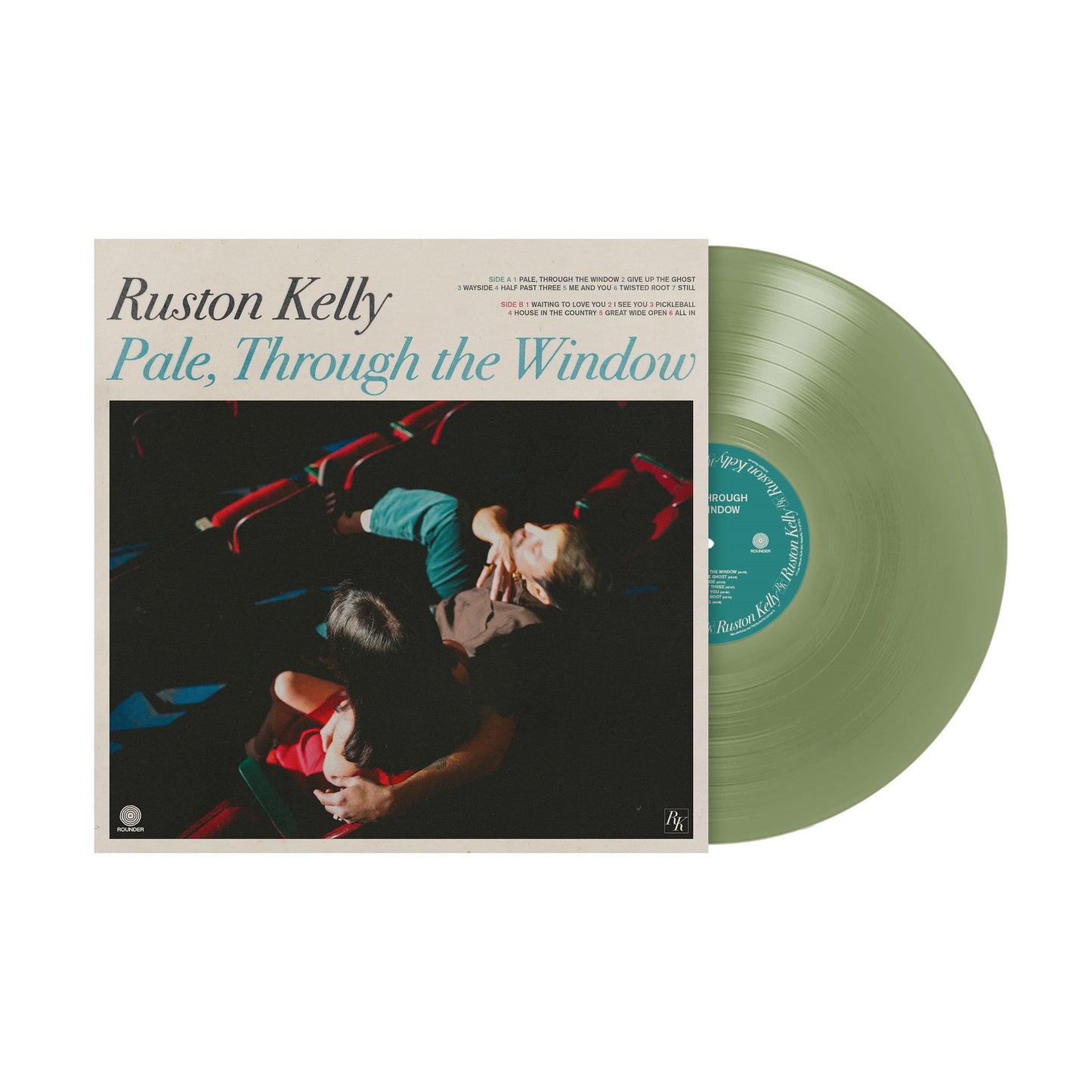 Ruston Kelly "Pale, Through the Window" LP (Signed, Indie Exclusive Deco Green Vinyl)