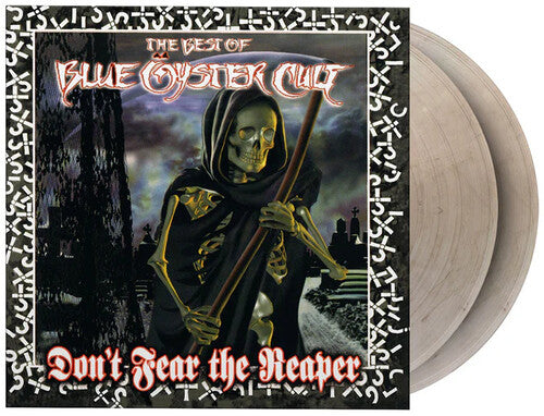 PRE-ORDER: Blue Oyster Cult "Don't Fear The Reaper: The Best Of Blue Oyster Cult" 2xLP (Crystal Clear & Black Marbled Vinyl)