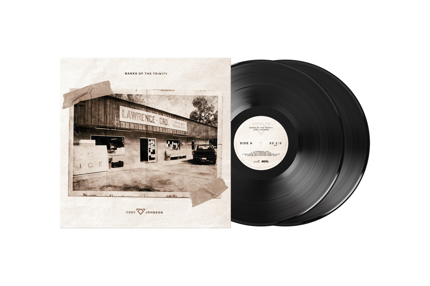 PRE-ORDER: Cody Johnson "Banks Of The Trinity" 2xLP