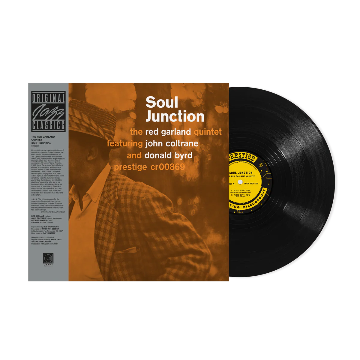 PRE-ORDER: The Red Garland Quintet "Soul Junction (Original Jazz Classics Series)" LP
