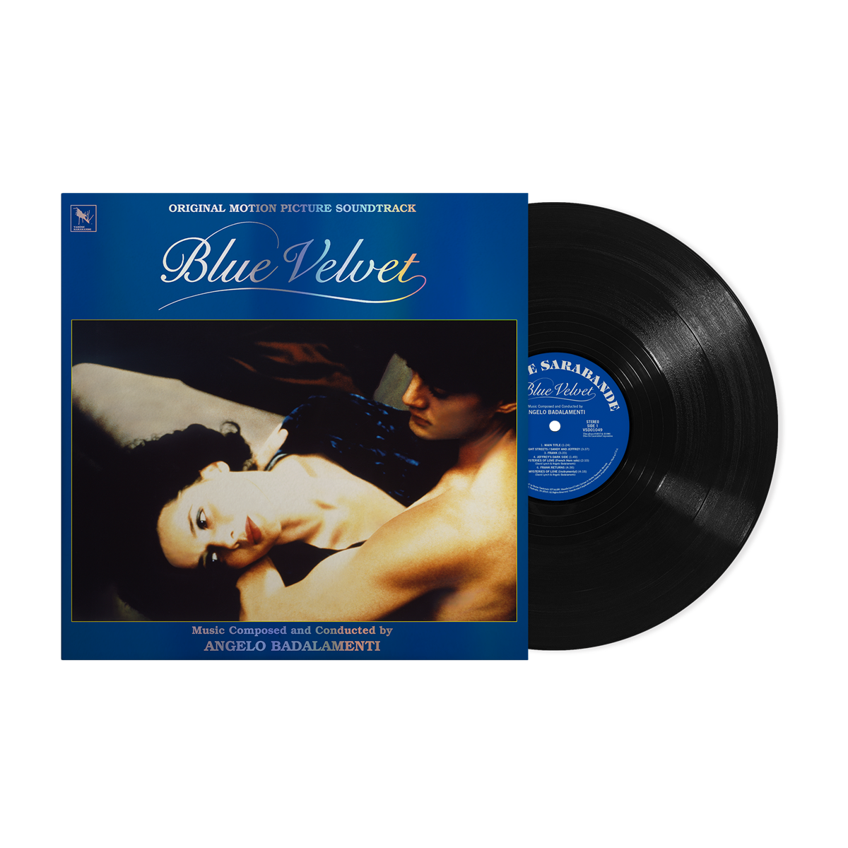 EMBARGO 7/15 PRE-ORDER: Angelo Badalamenti "Blue Velvet (Original Motion Picture Soundtrack) (40th Anniversary)" LP